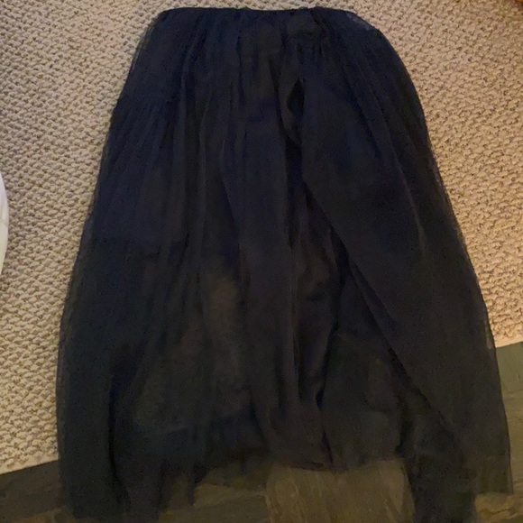 Used great condition topshop black mesh tulle US 2 - Picture 1 of 7